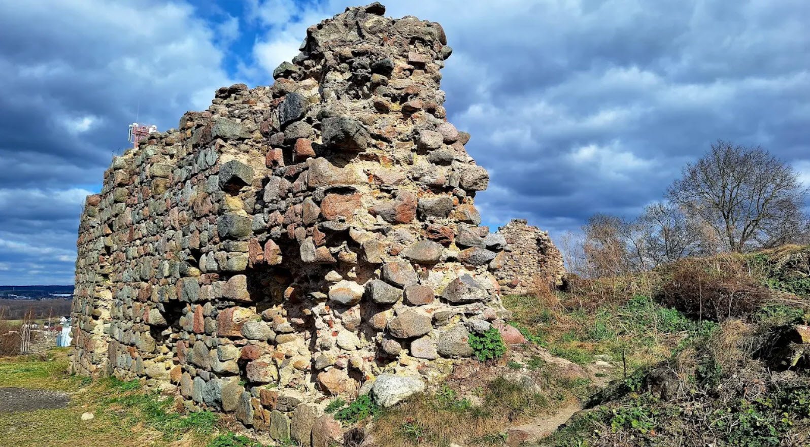 Castle ruins in Kurzętnik, Kurzętnik, Poland, Poland